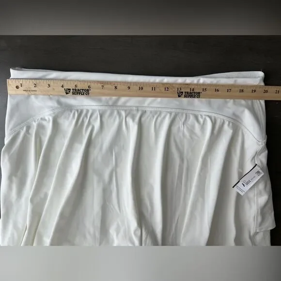 NWT Old Navy Active Powersoft High Rise Skort XXL White Performance Skirt - Picture 11 of 11